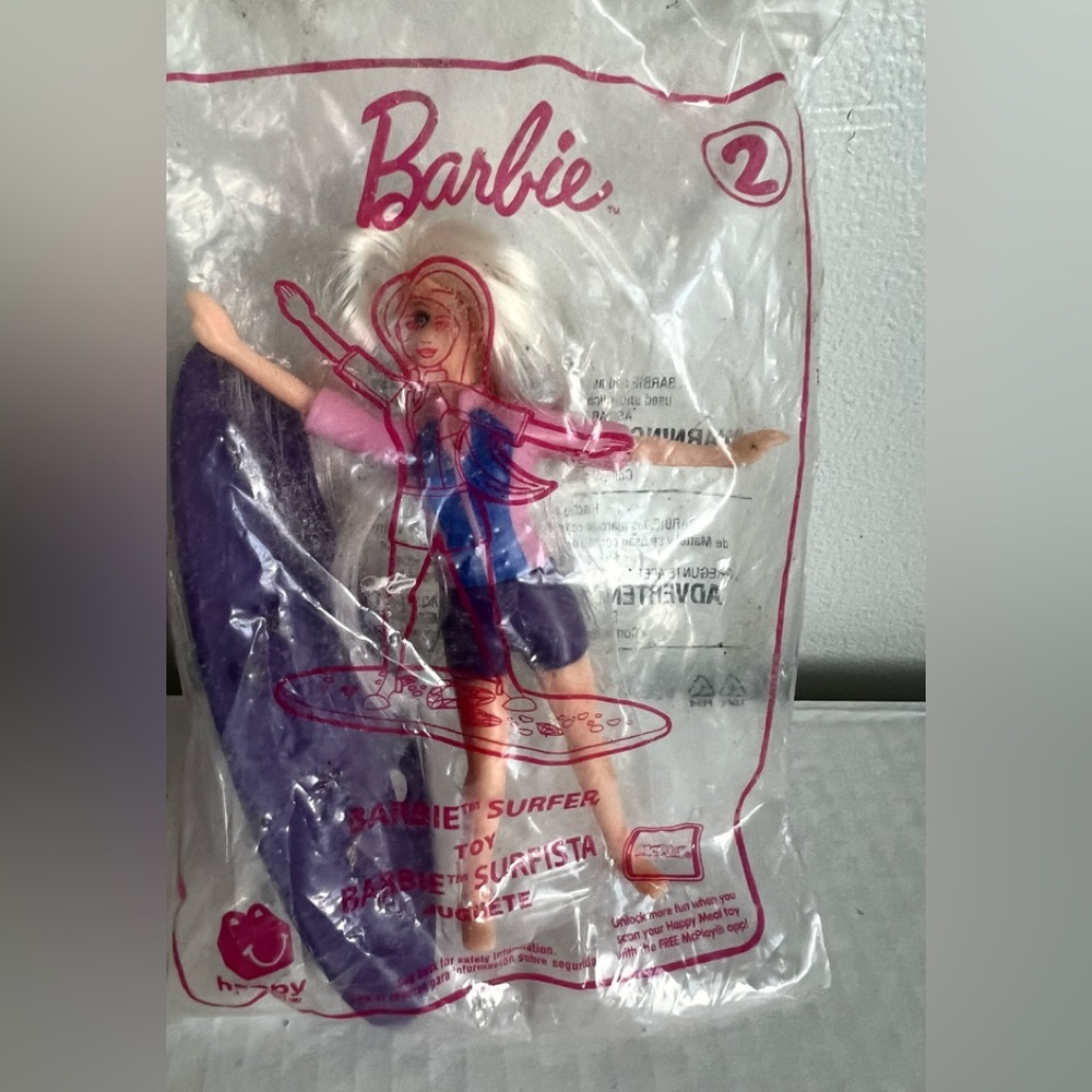 McDonalds #2 Barbie Surfer 2019 NEW